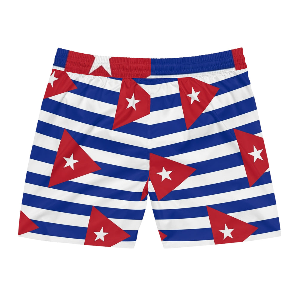 Test Swim Shorts - Hermes Pipeline detail - Cuban apparel by Patria Vive