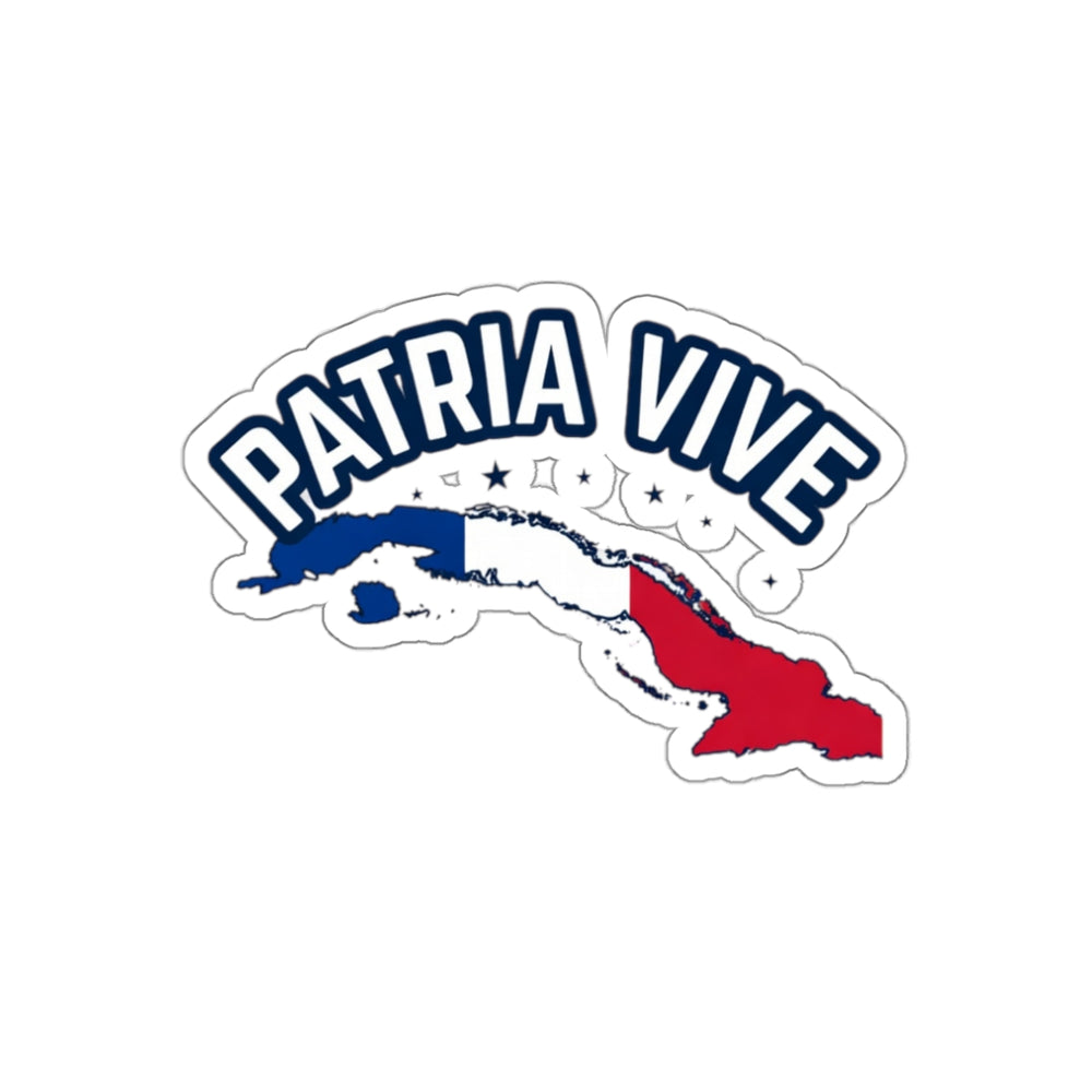 Patria Vive  Stickers detail - Cuban apparel by Patria Vive