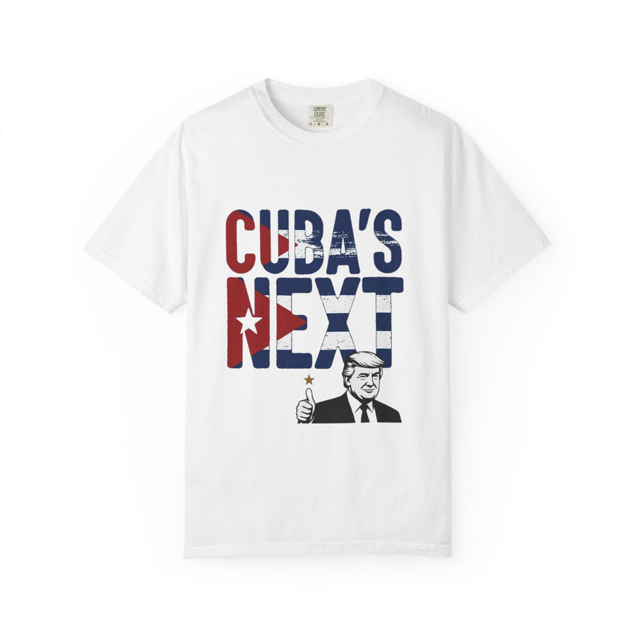 Cuba Next Garment-Dyed Graphic Shirt