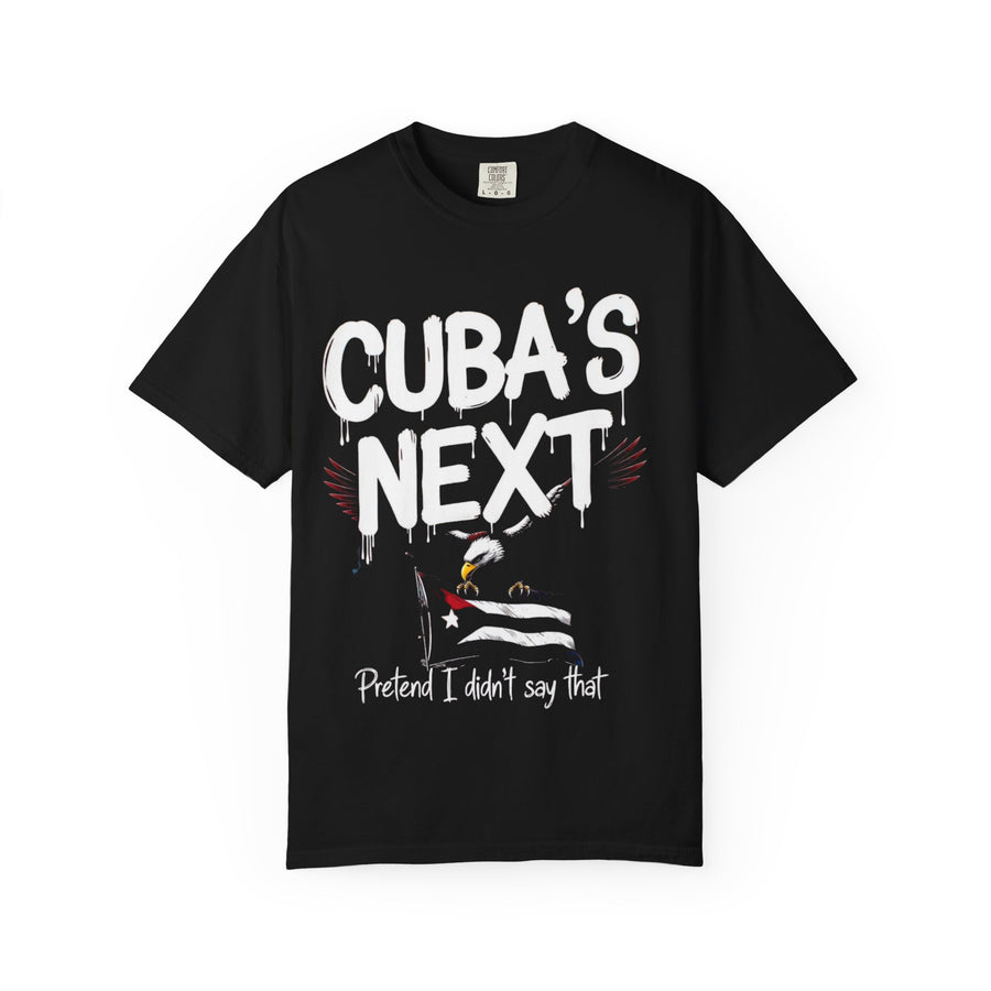 Cuba Next Vintage-Dyed Statement Shirt