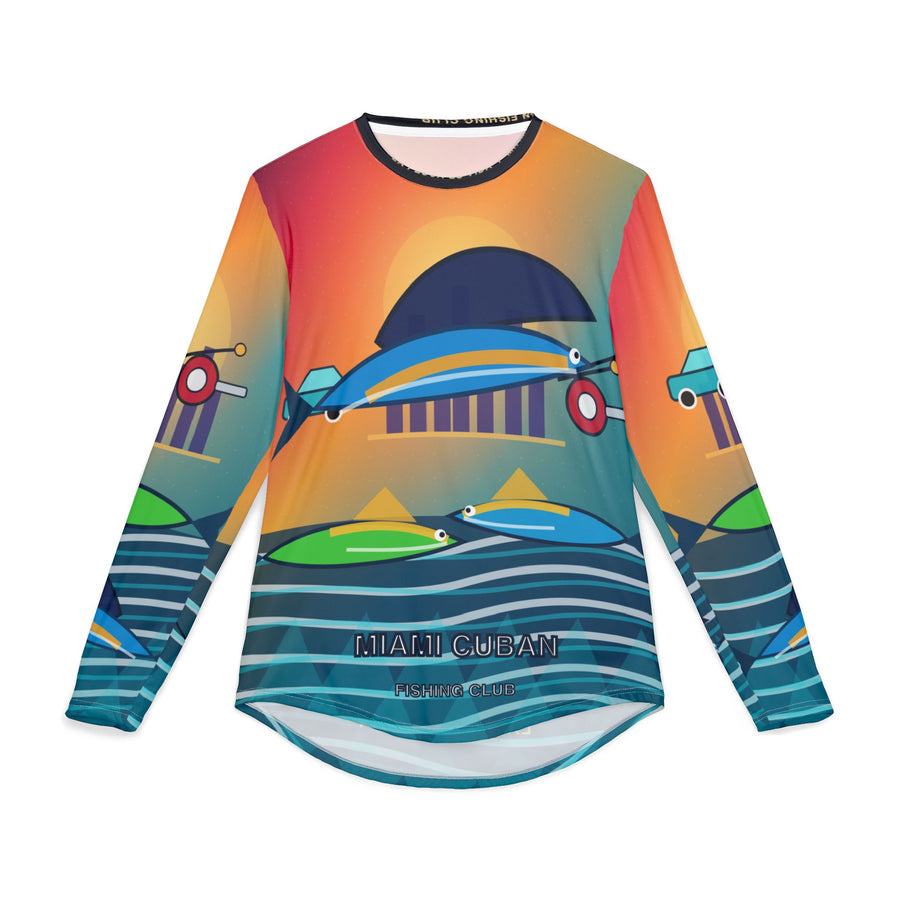 Miami Cuban Fishing Club UV Protection Long Sleeve Shirt