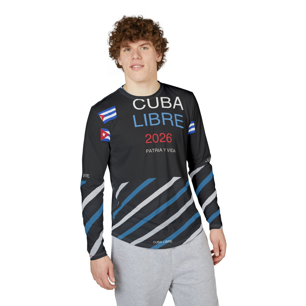 Cuba Libre 2026 UV Protection Long Sleeve Shirt detail - Cuban apparel by Patria Vive