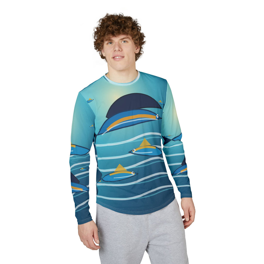 Sailfish Offshore UV Protection Long Sleeve Shirt detail - Cuban shirt and Cuba merch by Patria Vive