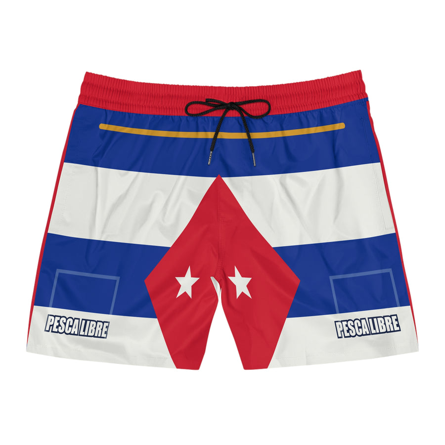 Bandera Flag Mid-Length Water Shorts