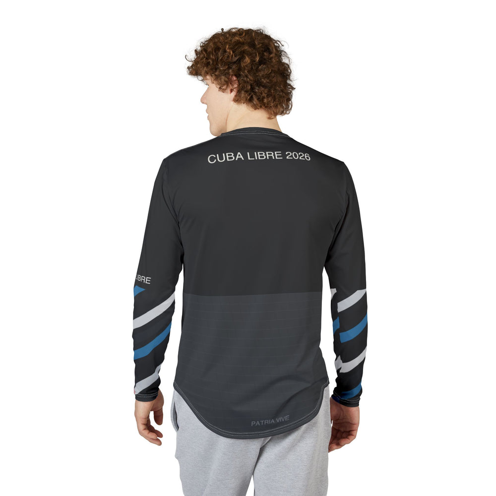 Cuba Libre 2026 UV Protection Long Sleeve Shirt detail - Cuban apparel by Patria Vive