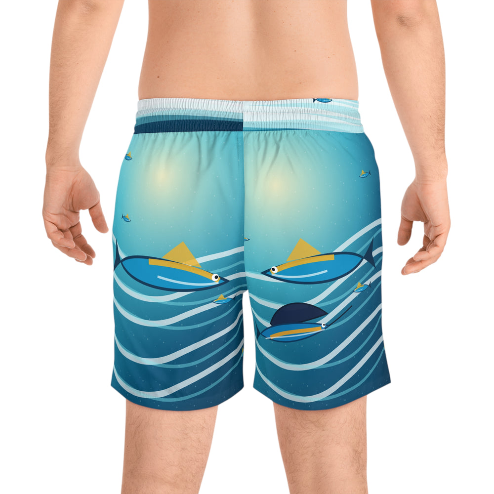 Sailfish Offshore Mid-Length Water Shorts detail - Cuban apparel by Patria Vive
