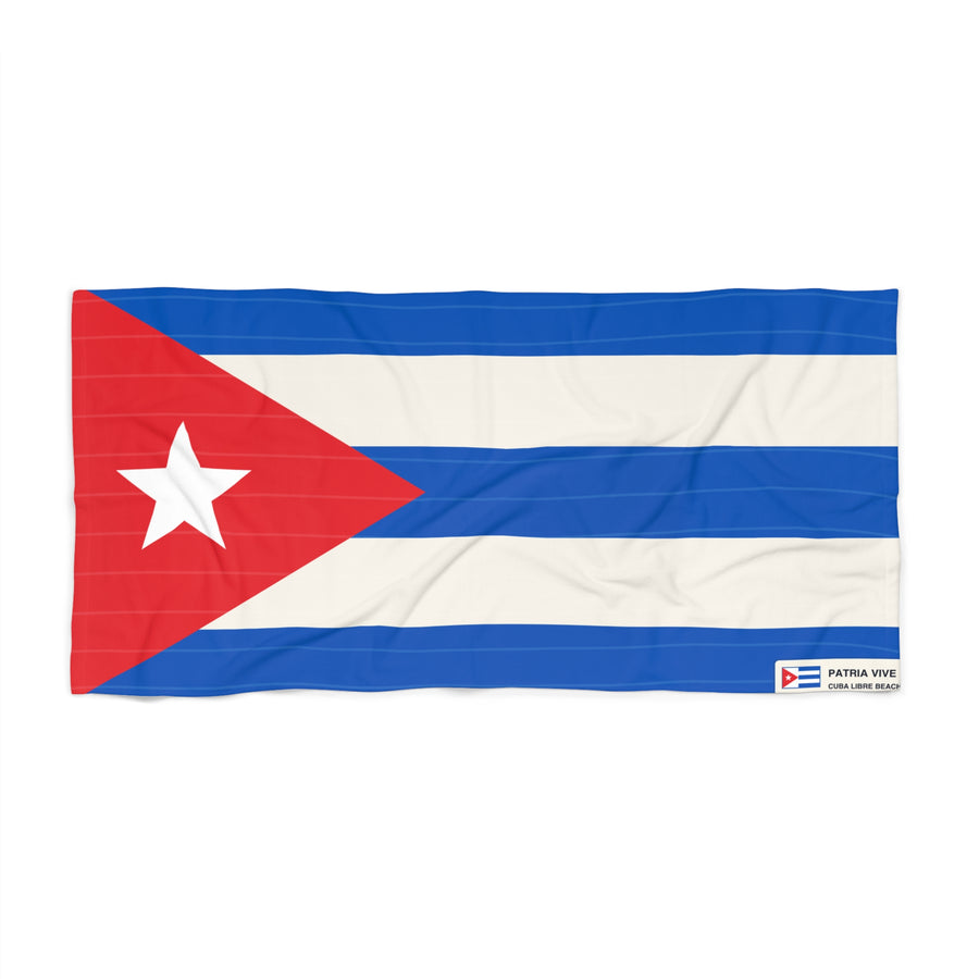 Cuba Libre Flag Beach Towel
