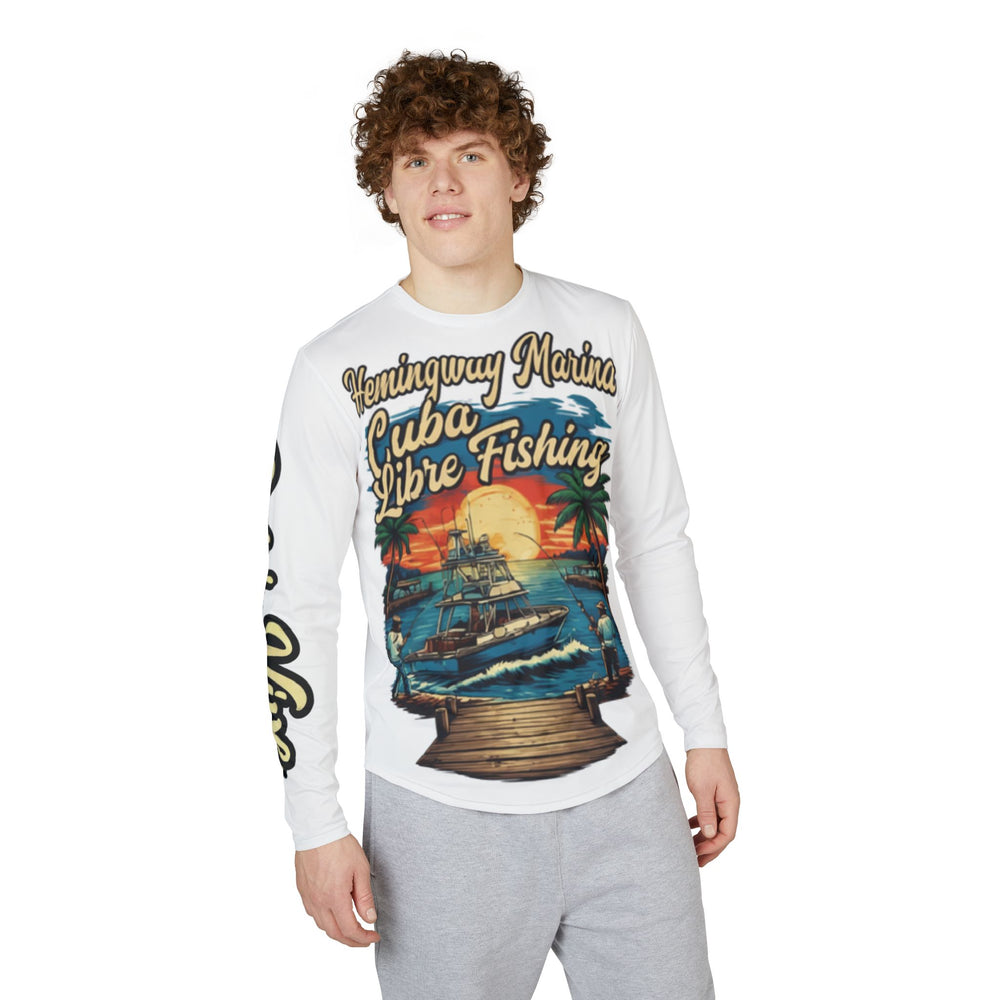 Patria Vive Fishing UV LS detail - Cuban apparel by Patria Vive