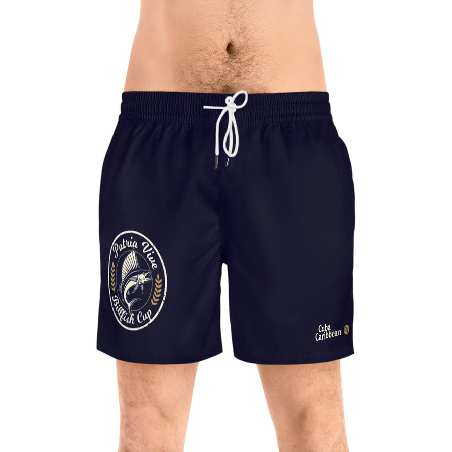 Men's Mid-Length Swim Shorts (AOP)
