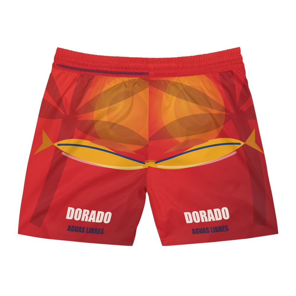 Dorado Sunset Mid-Length Water Shorts detail - Cuban apparel by Patria Vive