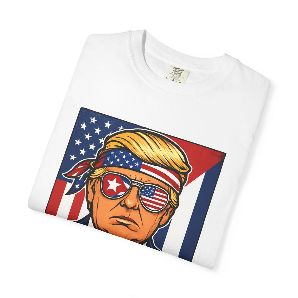Make Cuba Great Again Unisex Shirt detail - Cuban apparel by Patria Vive