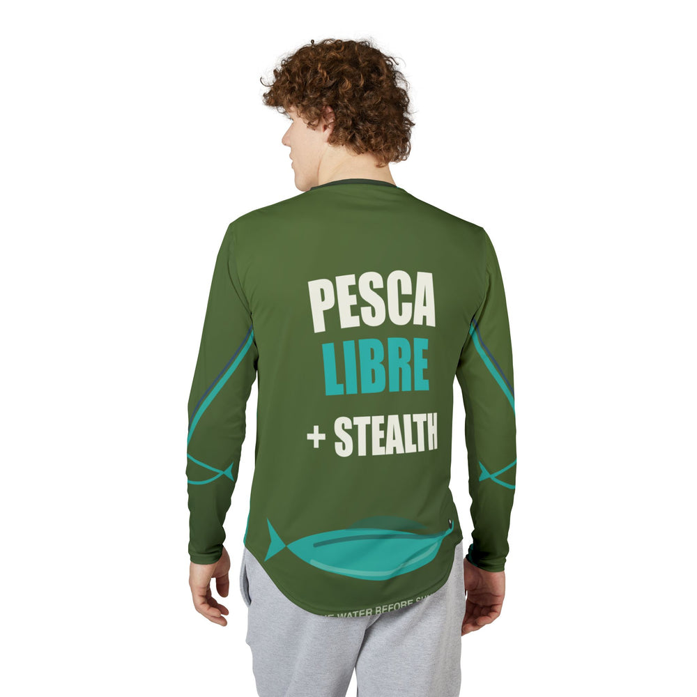 Pesca Libre UPF Protection Long Sleeve Shirt detail - Cuban apparel by Patria Vive