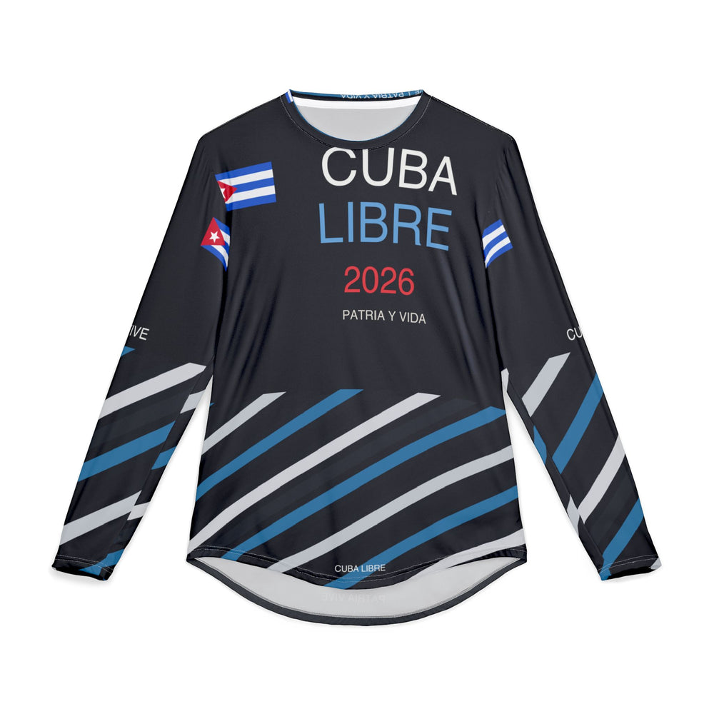 Cuba Libre 2026 UV Protection Long Sleeve Shirt detail - Cuban apparel by Patria Vive