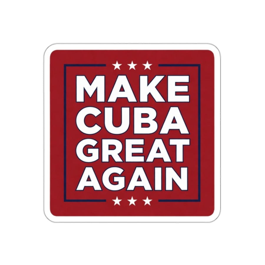 Make Cuba Great Again Stickers