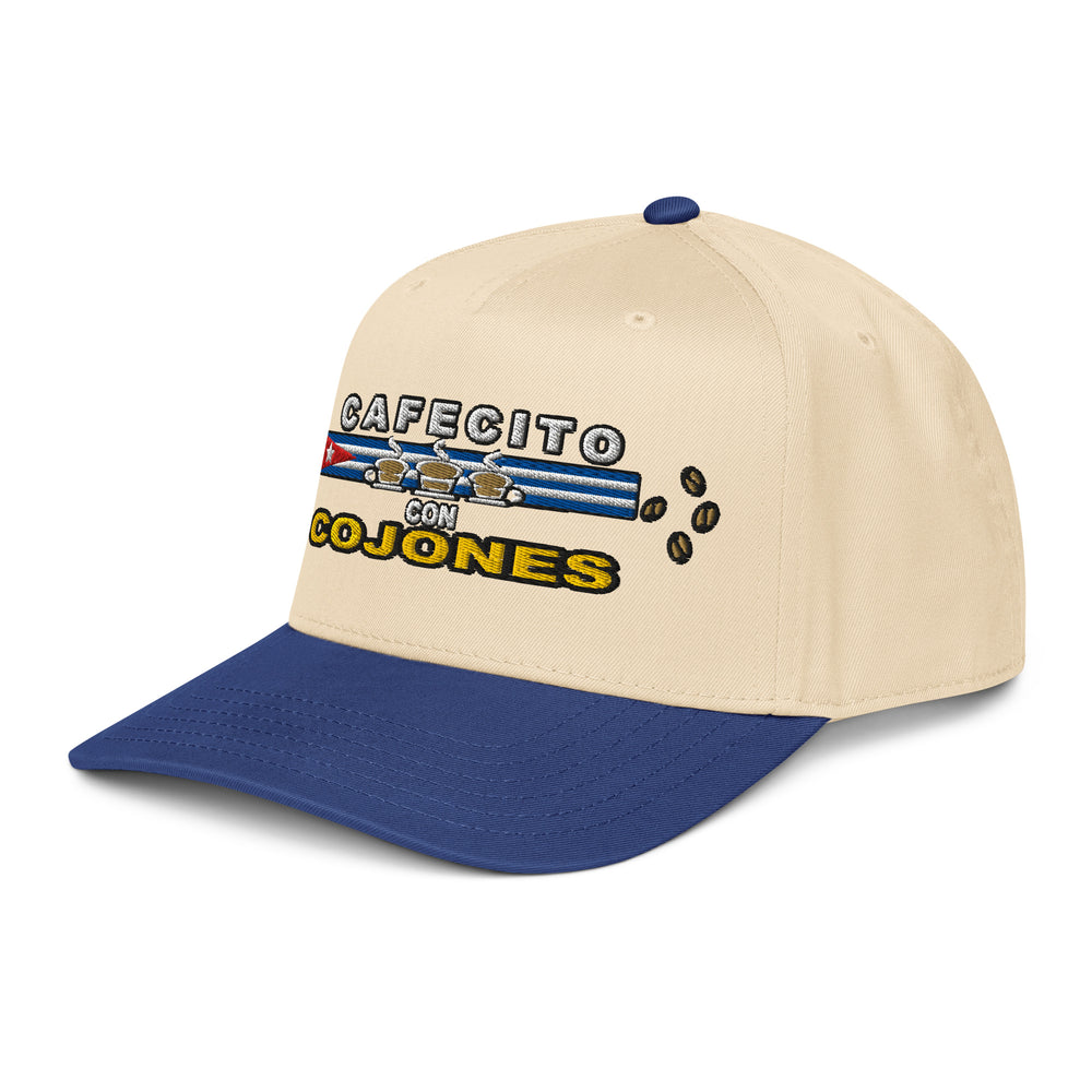 Custom Cap detail - Cuban apparel by Patria Vive