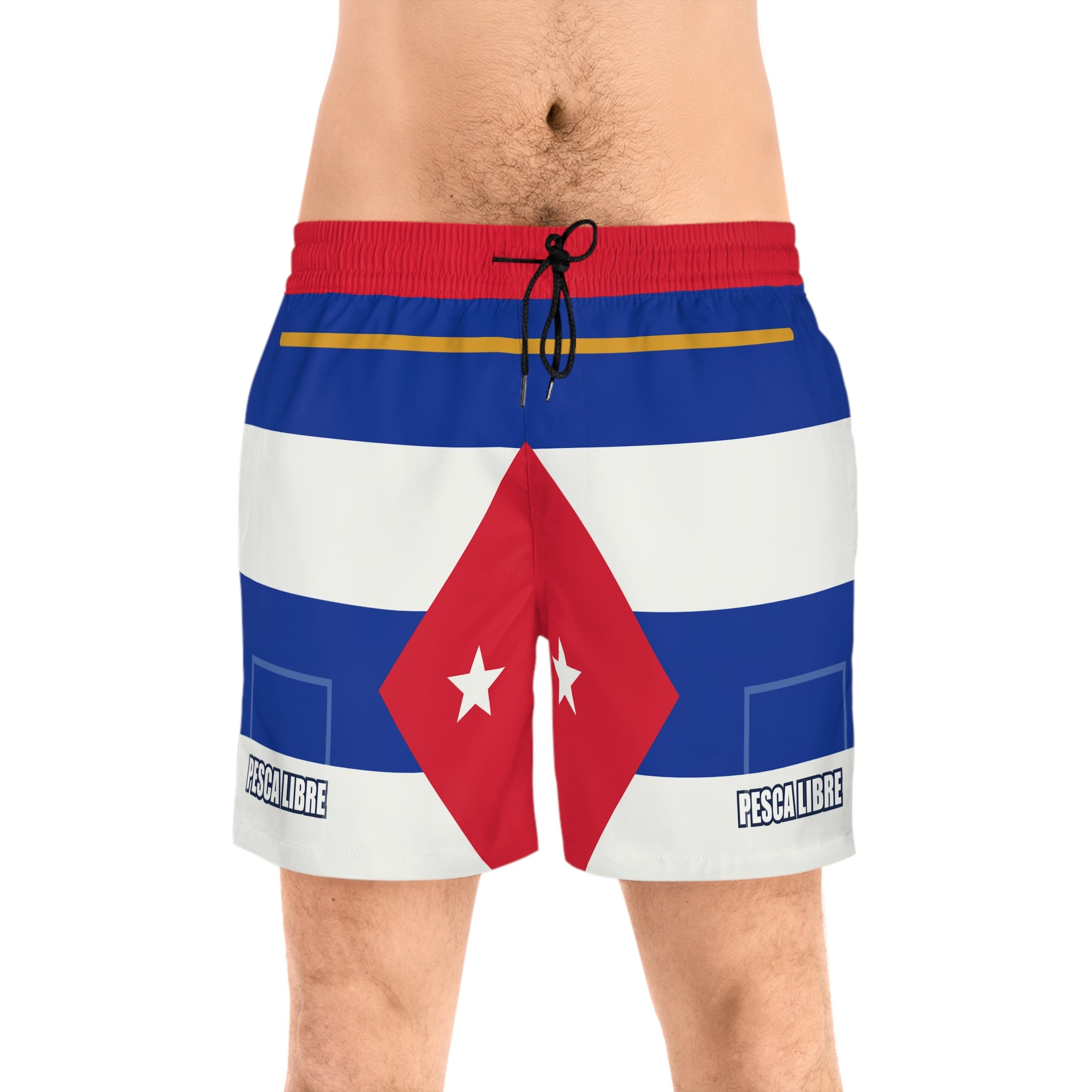 Bandera Flag Mid-Length Water Shorts