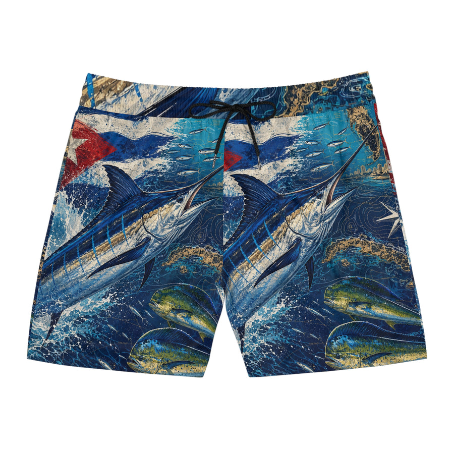 Havana Bluewater Run Mid-Length Swim Shorts