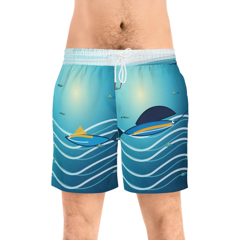 Sailfish Offshore Mid-Length Water Shorts detail - Cuban apparel by Patria Vive