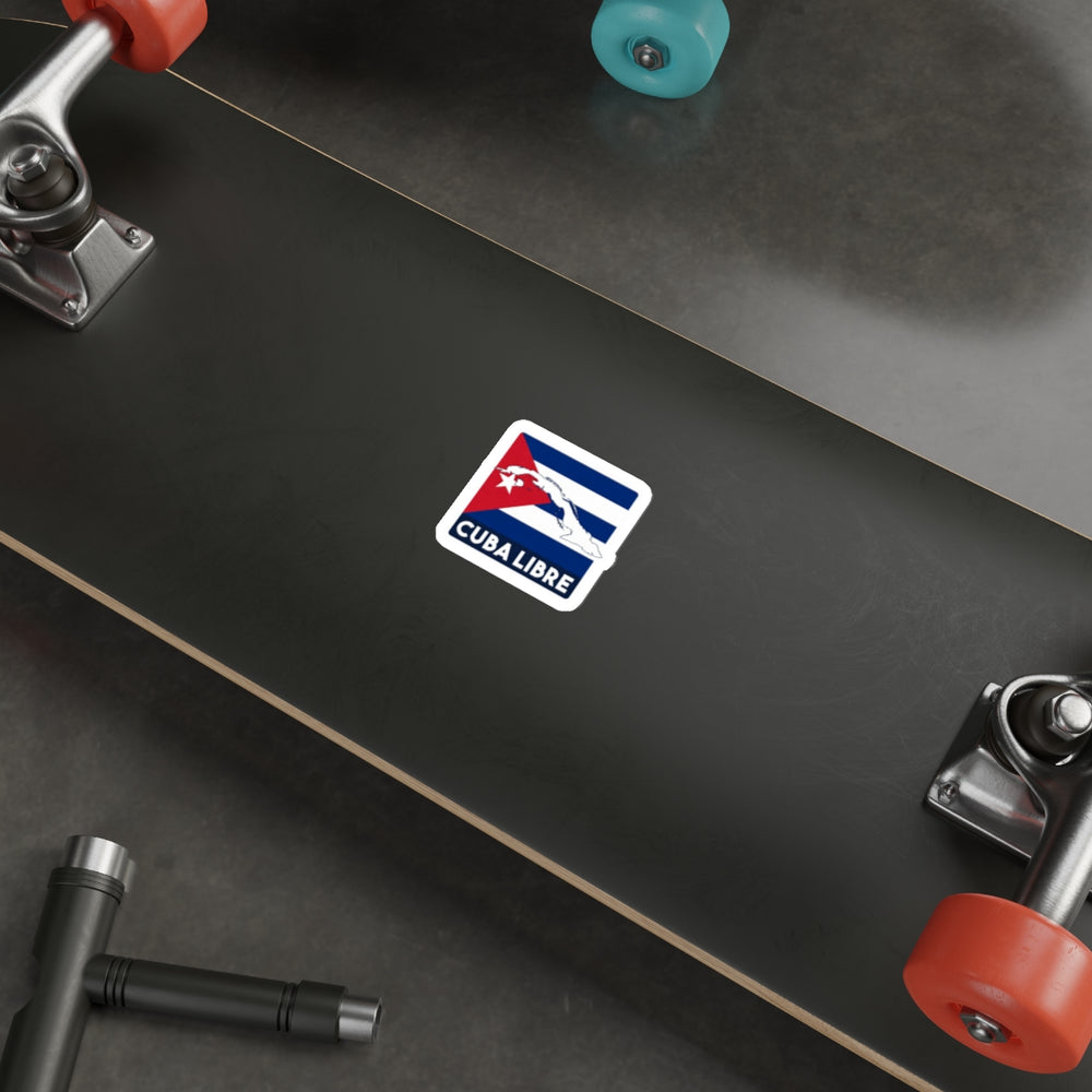 Cuba Libre Stickers detail - Cuban apparel by Patria Vive