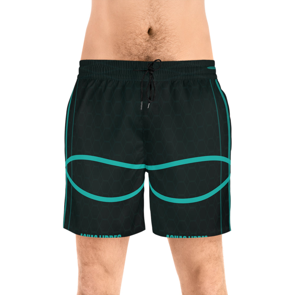 Aguas Libres Stealth Mid-Length Water Shorts detail - Cuban apparel by Patria Vive