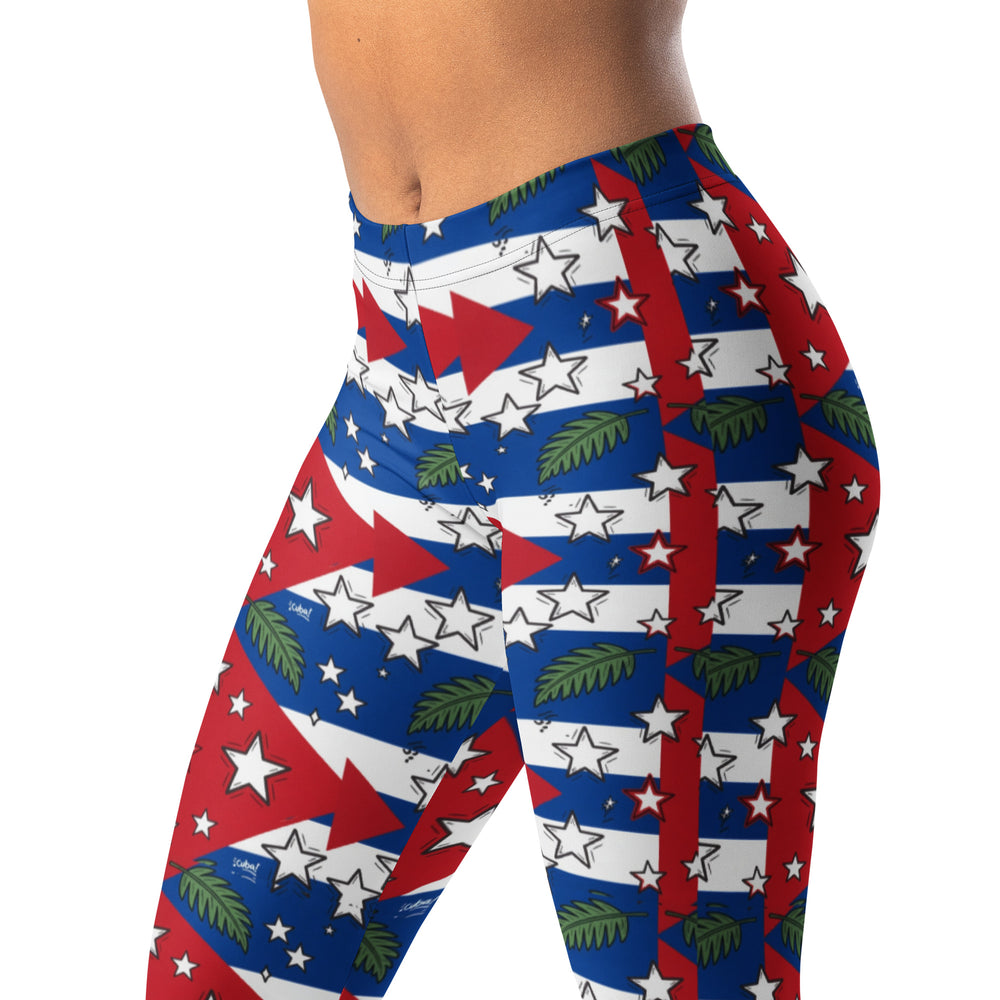 Leggings detail - Cuban apparel by Patria Vive