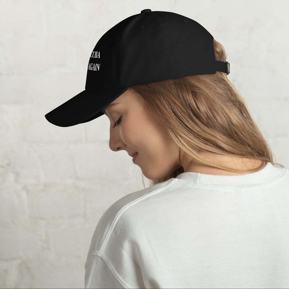 Custom Cap detail - Cuban apparel by Patria Vive