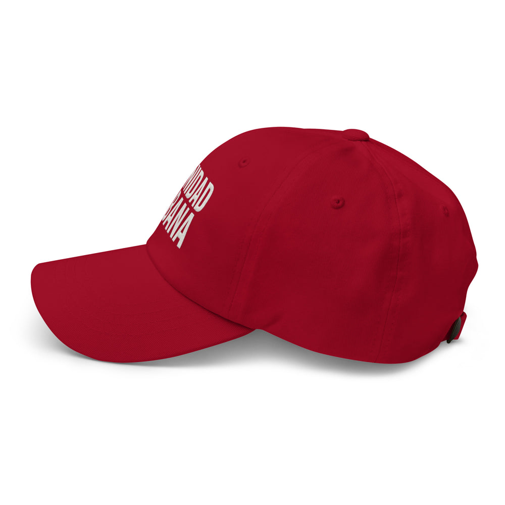 Custom Cap detail - Cuban apparel by Patria Vive