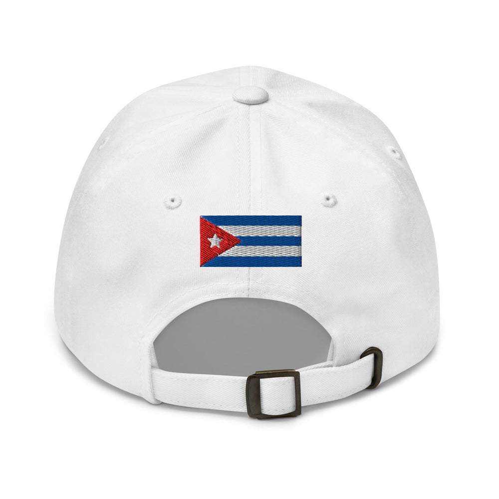 Dad hat detail - Cuban apparel by Patria Vive