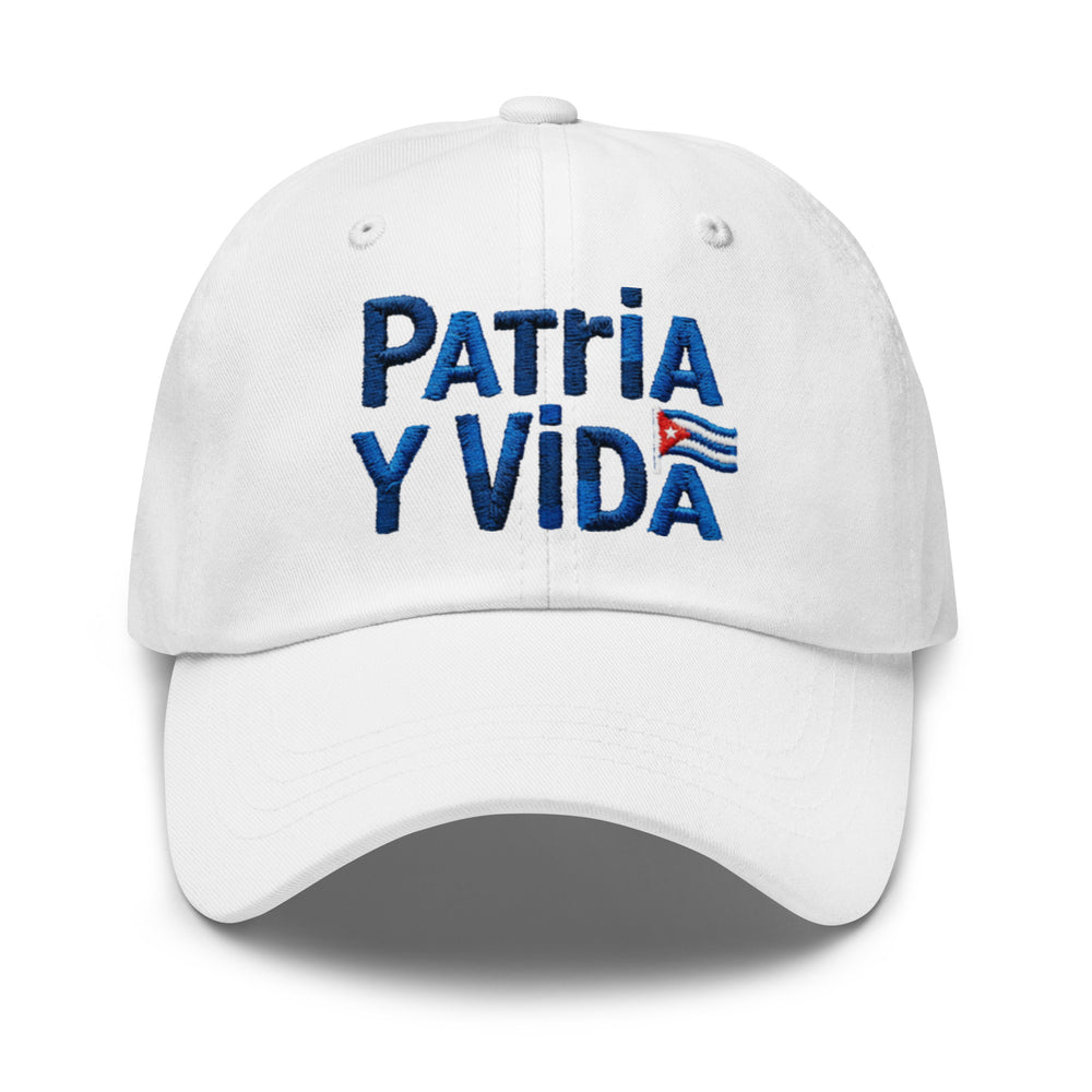 Custom Cap detail - Cuban apparel by Patria Vive