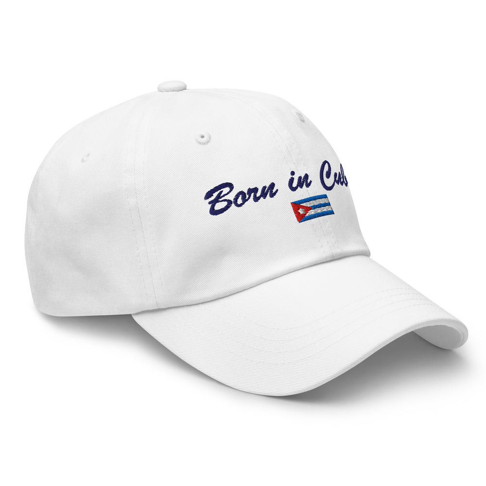 Dad hat detail - Cuban apparel by Patria Vive