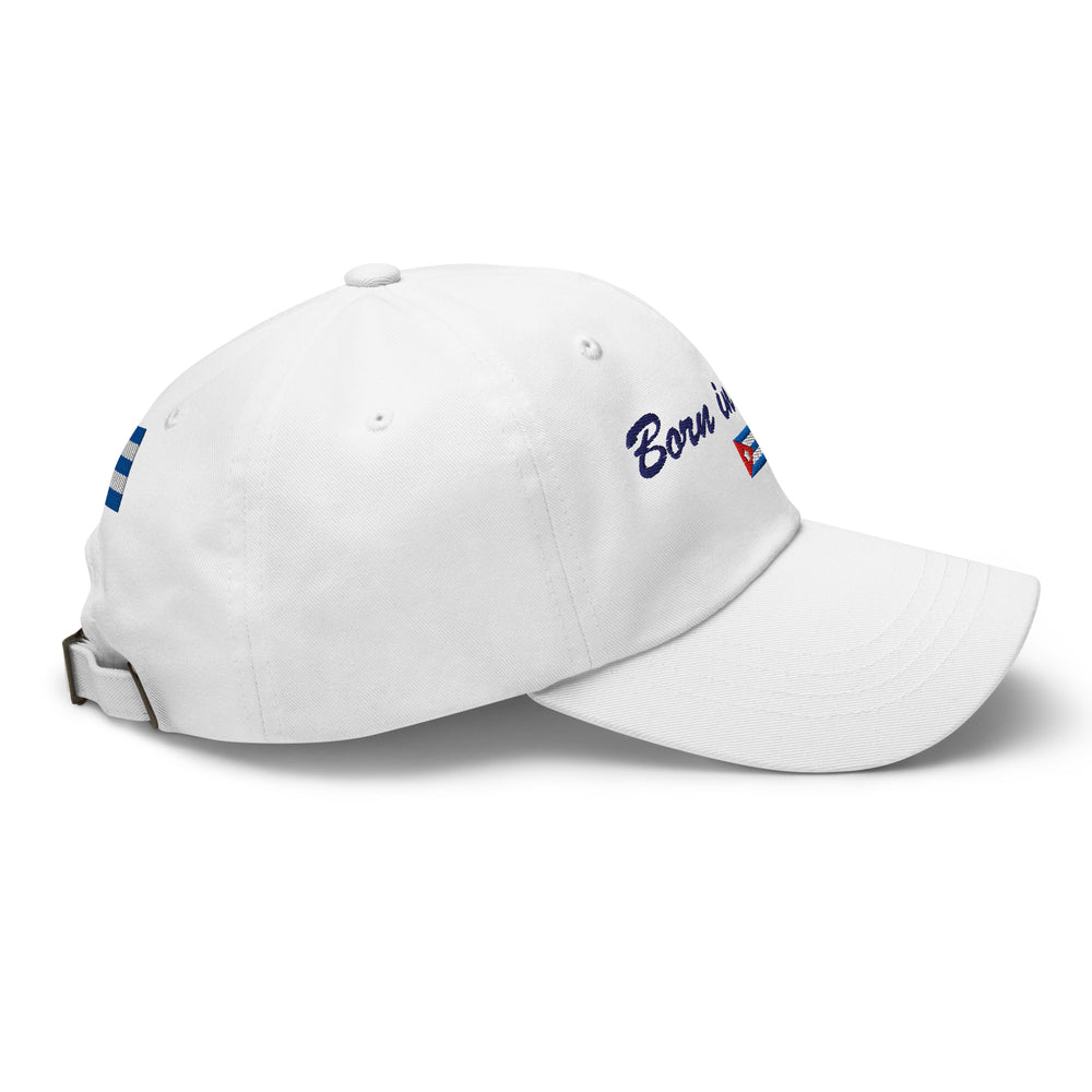 Dad hat detail - Cuban apparel by Patria Vive