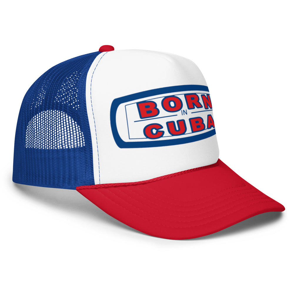 Custom Cap detail - Cuban apparel by Patria Vive