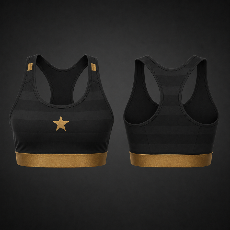 Noche Negra High-Impact Sports Bra