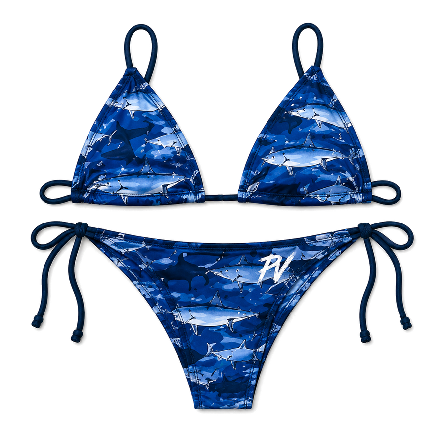 Patria Vive Offshore Pesca Triangle Bikini Swimsuit