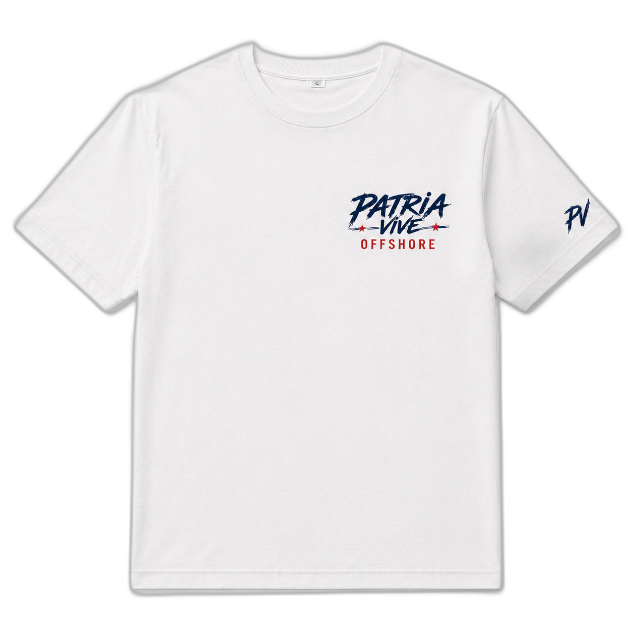 Patria Vive Offshore Tee - premium Cuba merch by Patria Vive