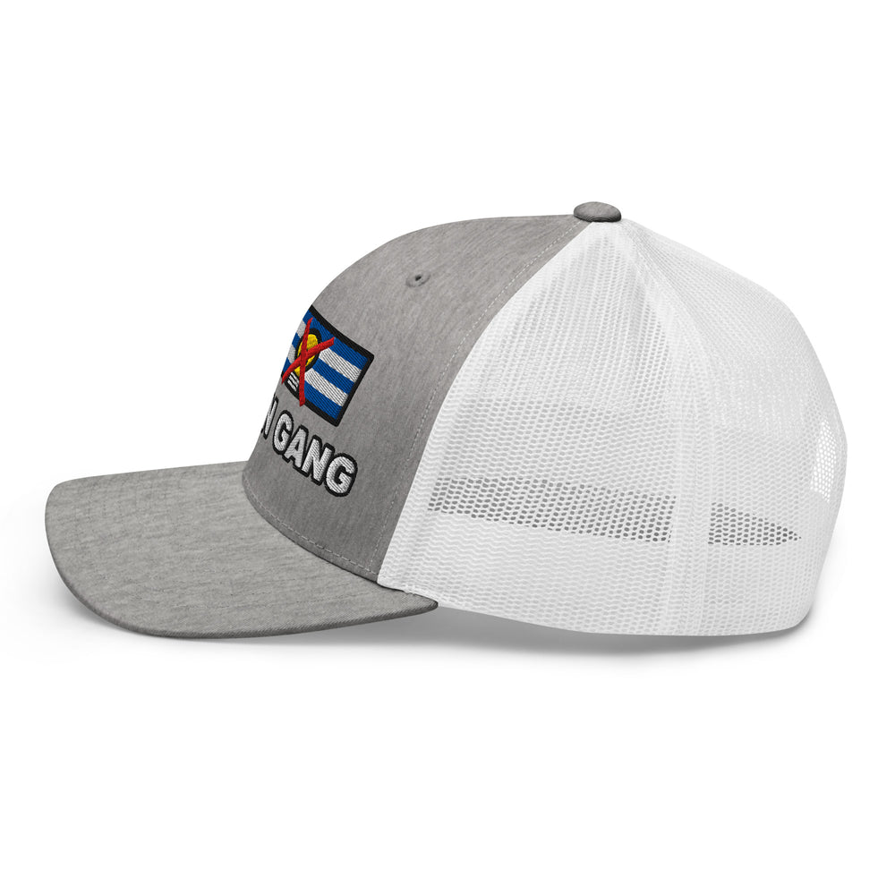 Custom Cap detail - Cuban apparel by Patria Vive