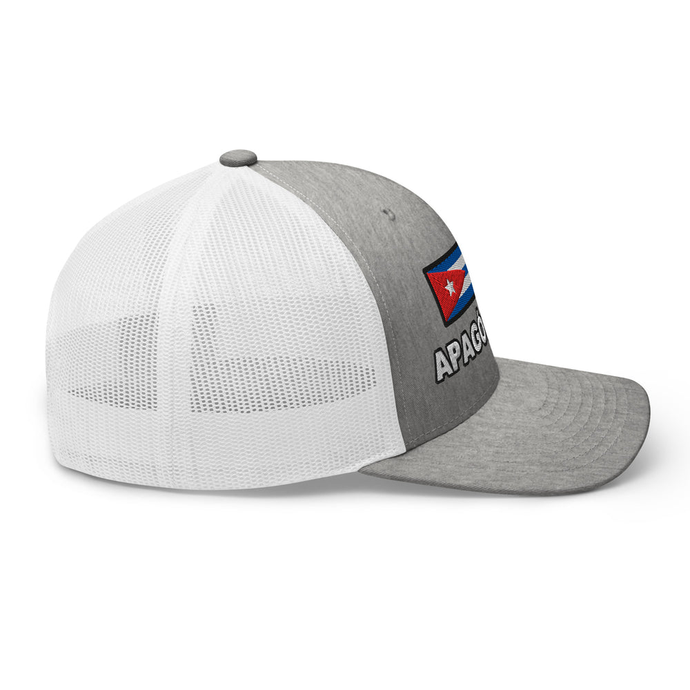Custom Cap detail - Cuban apparel by Patria Vive