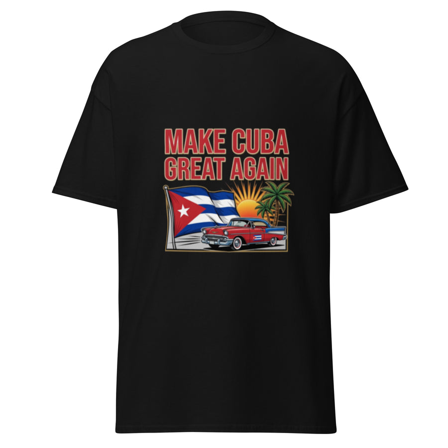 Make Cuba Great Again Black Classic Shirt