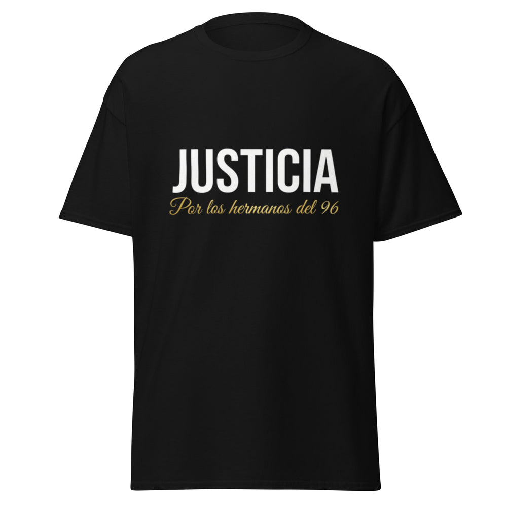 Unisex classic tee detail - Cuban apparel by Patria Vive