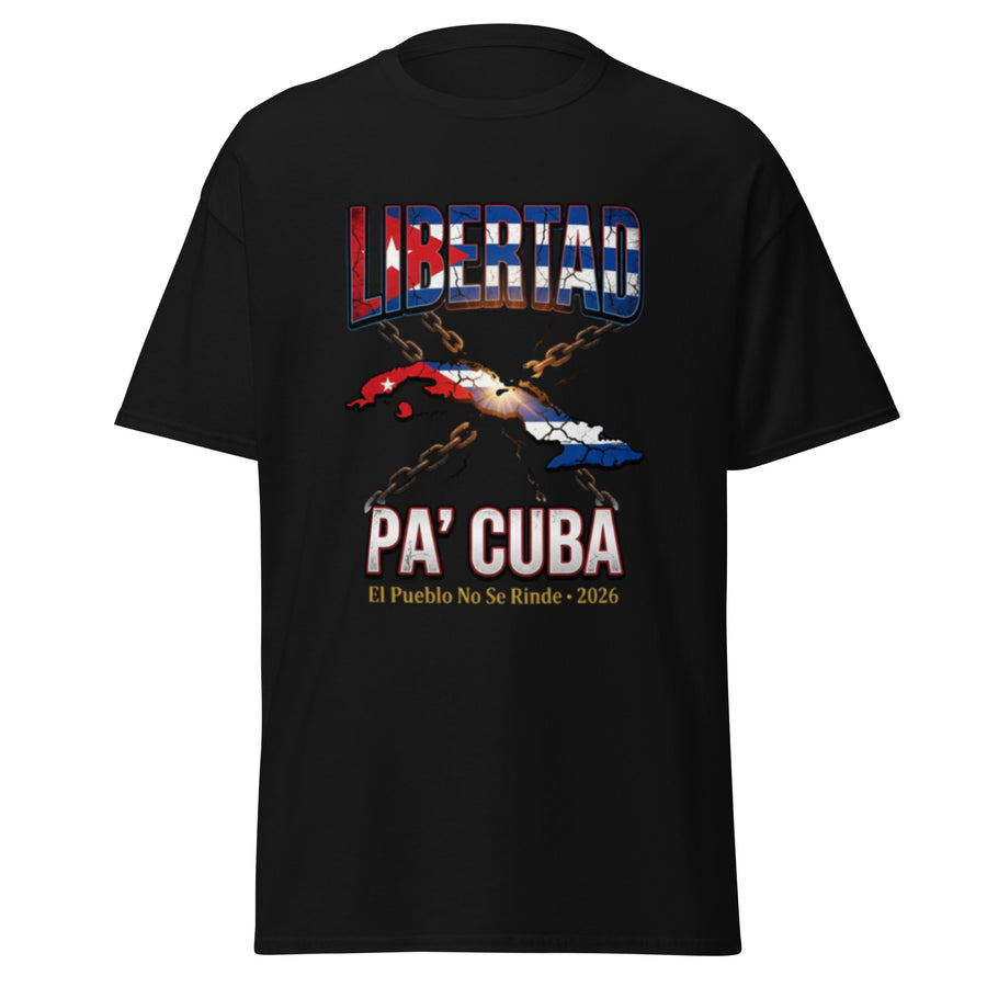 LIBERTAD TEE - Cuba merch by Patria Vive