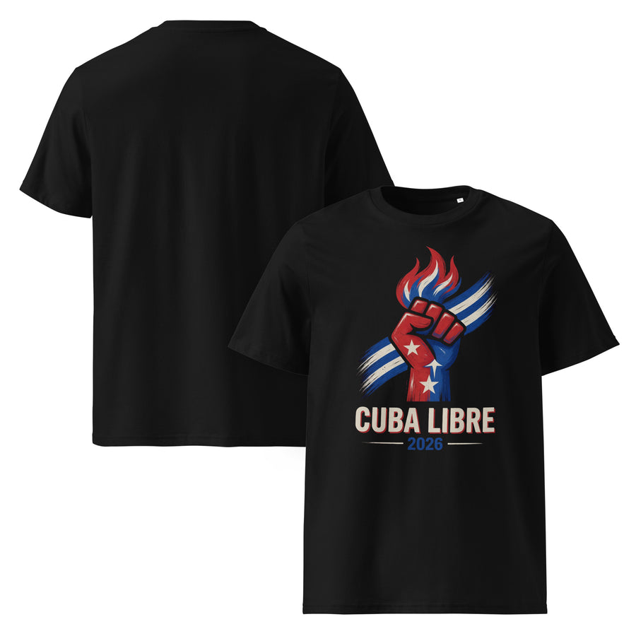 Cuba Libre Organic Cotton Shirt - Black