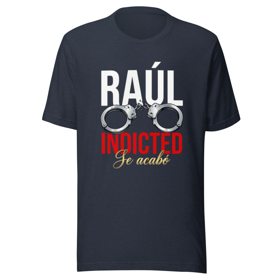 Raúl Indicted Tee – Heather Navy