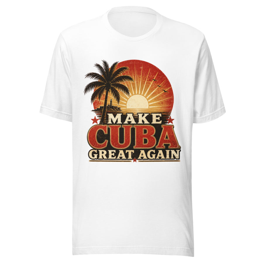 Unisex t-shirt - Cuba merch by Patria Vive