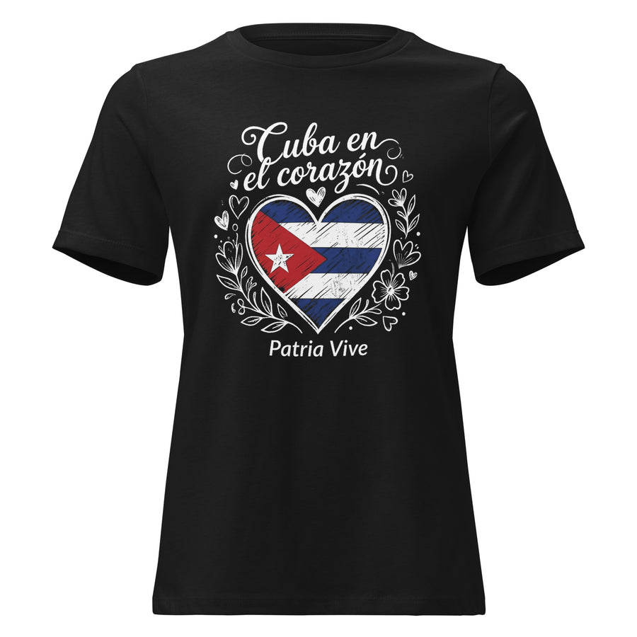 CUBA TEE - Cuba merch by Patria Vive